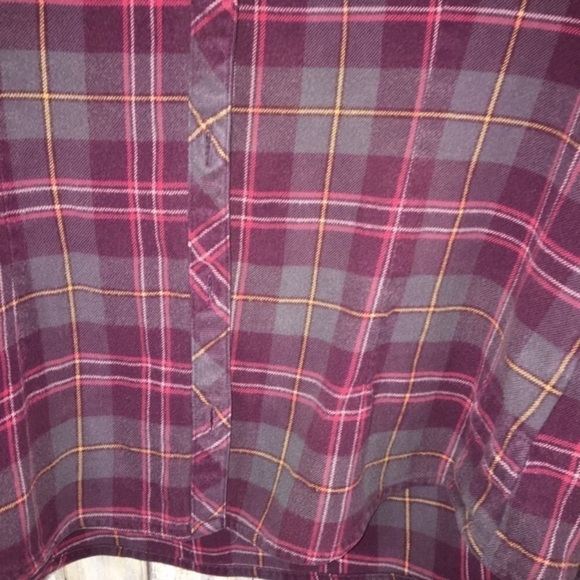 Columbia Purple Plaid Button Down - Picture 2 of 4